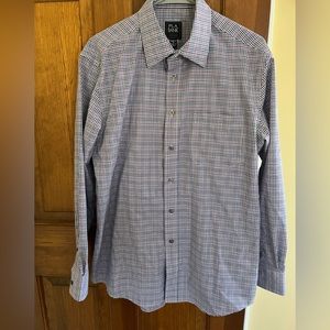 Jos A Bank Mens Tailored fit button down Medium EUC